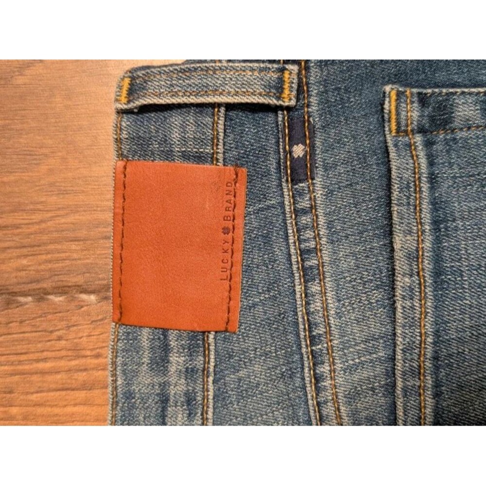 NWT Lucky Brand Sienna Slim Boyfriend Jeans Women's Size 6/28 Medium Wash - Picture 12 of 13